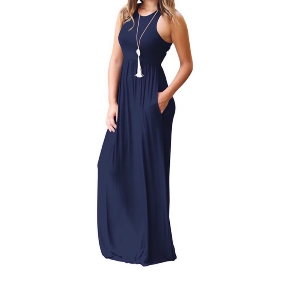 Hidden Pocket Maxi Dress